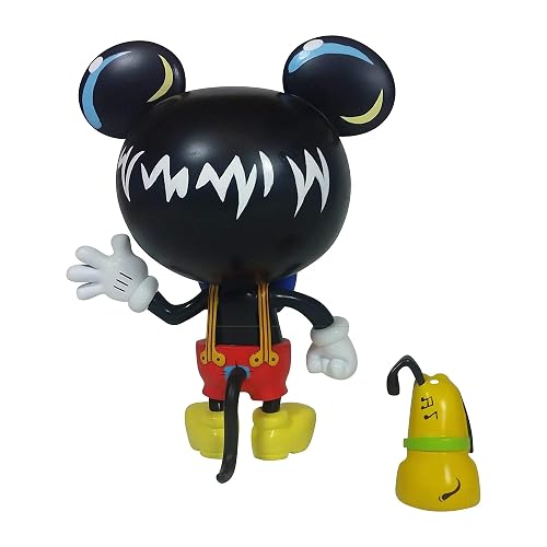 Enesco World of Miss Mindy Presents Disney - Figura de Vinilo de Punto de colección Disney, Mickey Mouse, Multicolor, 17.78 cm, 1