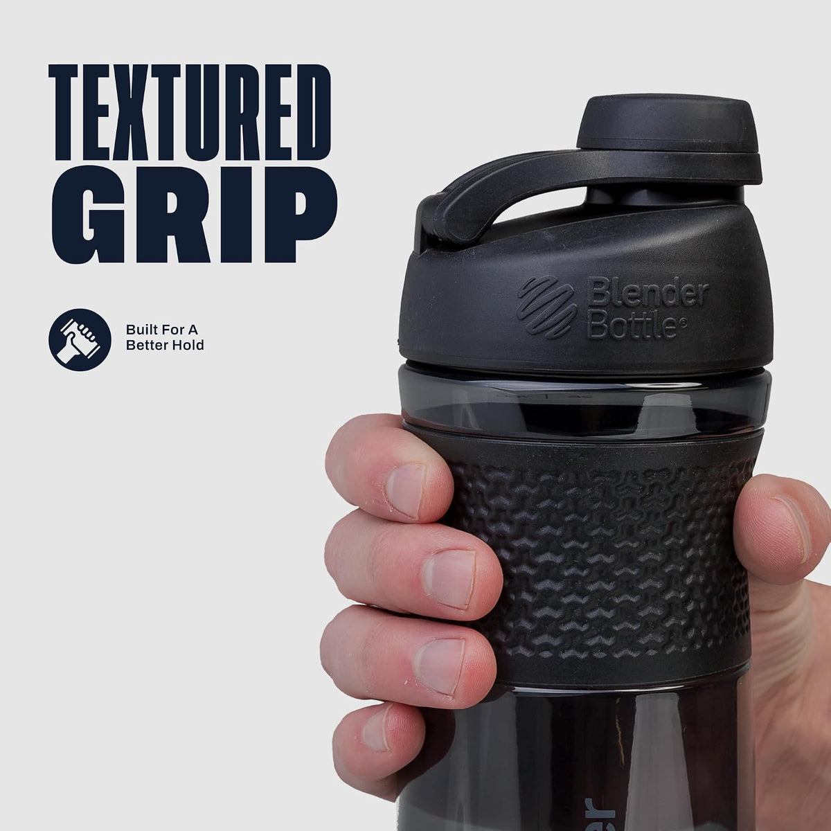 Blender Bottle Sportmixer Twist Teal Botella mezcladora, Unisex Adulto, 590ml
