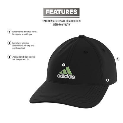 Adidas Gorra de algodón Lavado para niños y niñas