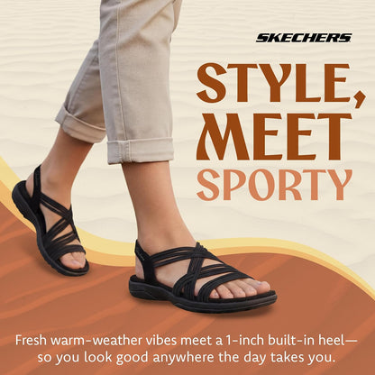 Skechers sandalia multibandas Sandalia deportiva para Mujer | Sandalias casuales