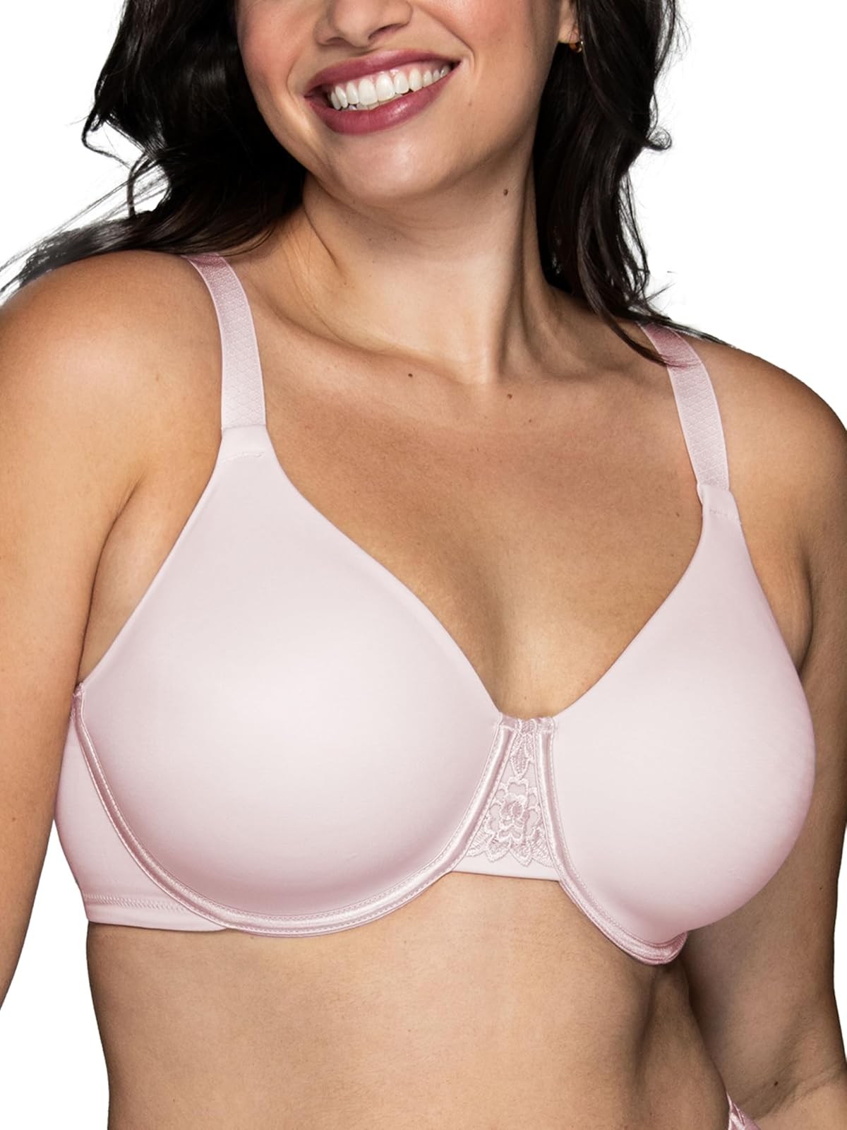 Vanity Fair Beauty Back Brasier Reductor Minimizer - traslúcido cuarzo - 32DDD