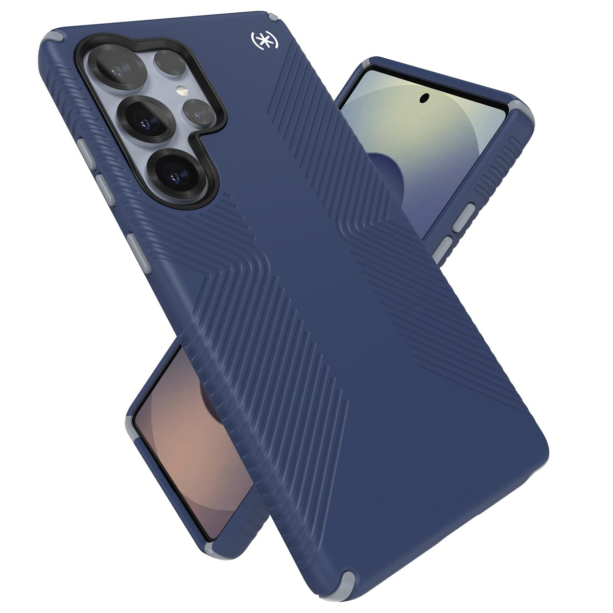 Speck Presidio Funda Magnética para Galaxy S25, S25+ y S25 Ultra - Galaxy S25 Ultra - Azul costero - gris polvo