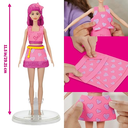 Play-Doh Set de Masas Moldeables Corazones y Cabello Barbie +5 Años