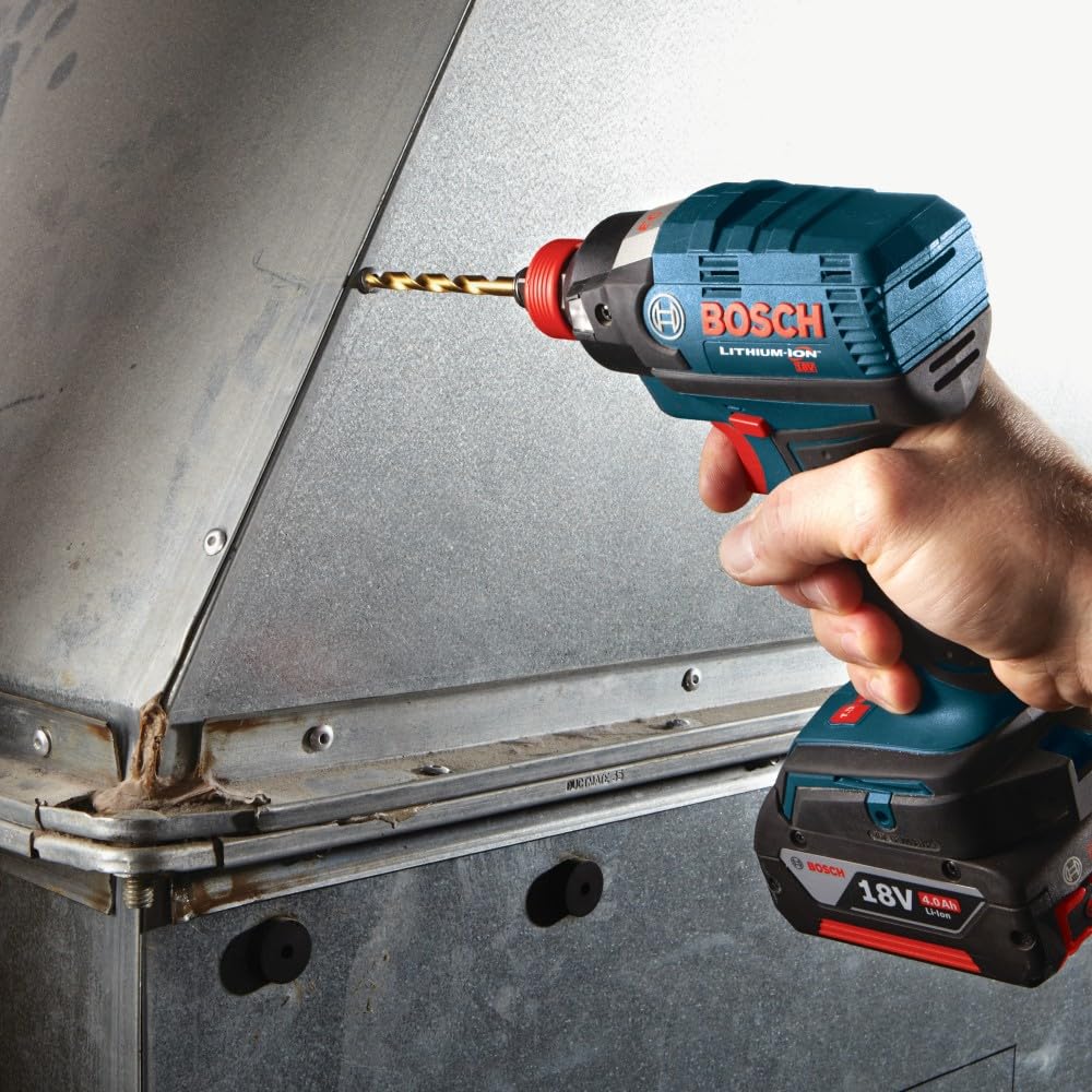 BOSCH TI5IM - Juego de brocas de titanio resistente al impacto (5 unidades)