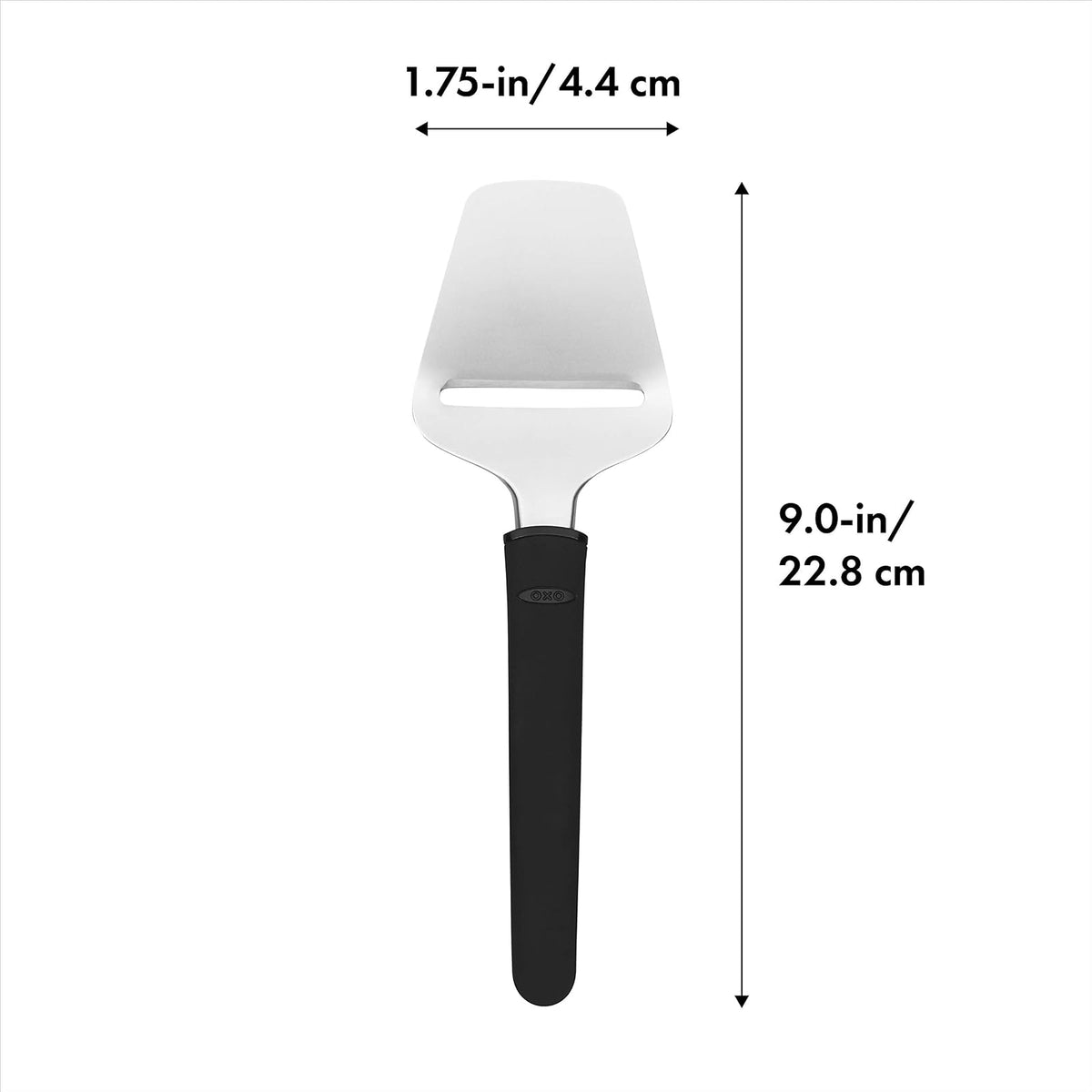 OXO Good Grips - Cortador de queso antiadherente, color negro, talla única