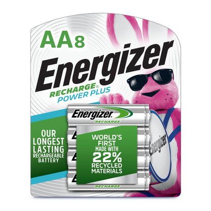 Energizer Baterías AA Recargables Recharge, Paquete de 16 - AA - Estándar