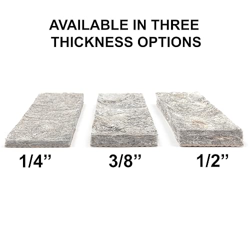 Mohawk Home Dual Surface Felt Non Slip Rug Pad, 2'x12', 1/4 Inch Thick, Safe for All Floors