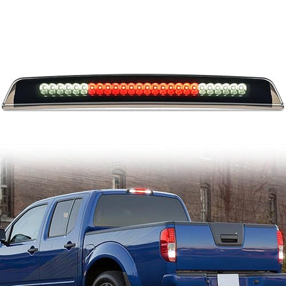 Nilight Tercera Luz de Freno LED Lente Ahumada para Nissan Titan 2004-2015 y Frontier 2005-2016 NA933
