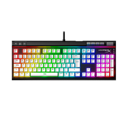 HyperX Pudding Keycaps Teclas ABS de Color Blanco Set Completo - LA