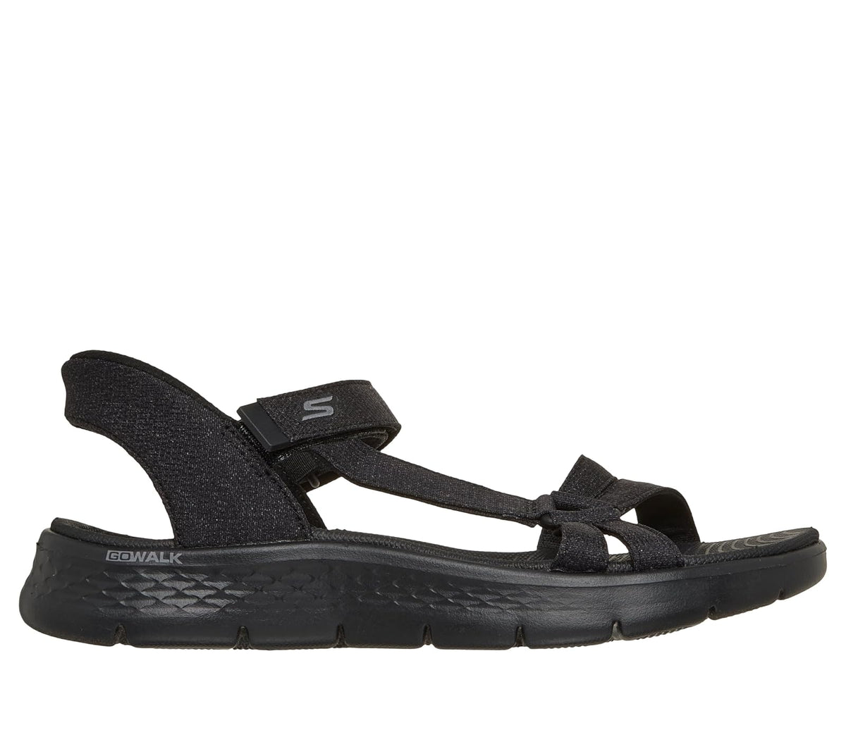 Skechers GO WALK FLEX SANDALIA ILLUMINATE Sandalias para mujer | Caminar, casual, Ultra Go, Goga, tapete lavable a máquina, vegano