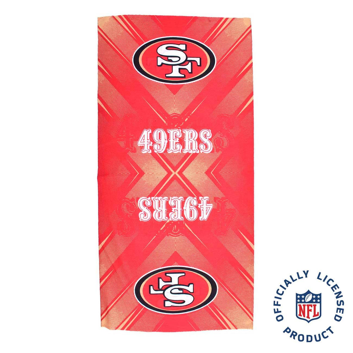 NFL Bandana 49ers Unisex Adulto, Color Rojo, Unitalla