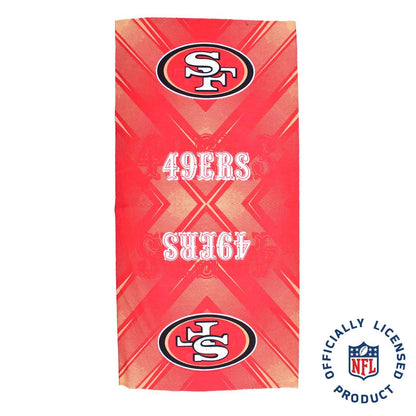 NFL Bandana 49ers Unisex Adulto, Color Rojo, Unitalla