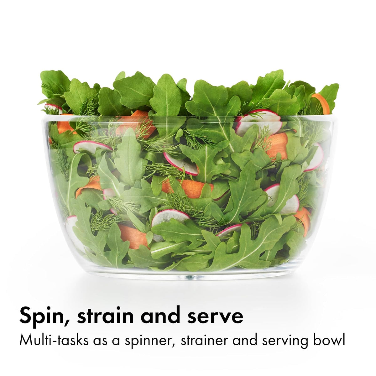 Oxo 1045409BL Good Grips Centrifugador de Ensalada, Multicolor