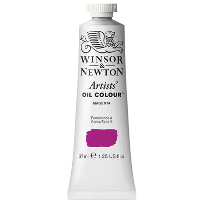 Winsor & Newton Artists' Oil Colour Pintura al Óleo Profesional, 37 ml - 37-ml Tube - Rosa (Magenta)
