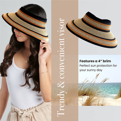 San Diego Hat Company Sombrero de Visera ultrabraid para Mujer