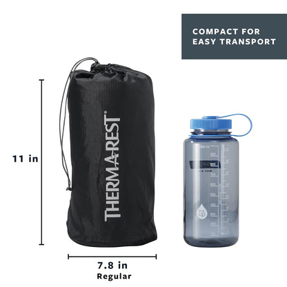 Therm-a-Rest Trail Scout - Almohadilla de Dormir autoinflable para Acampar y mochilero, Regular, 72 x 20 Pulgadas