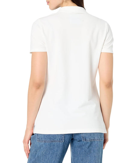 Nautica - Polo de Manga Corta con Botones para Mujer