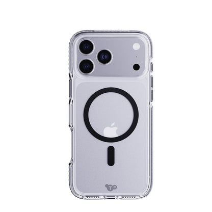 Tech21 EvoCrystal - Funda Protectora Delgada para iPhone 17 Pro MAX, protección contra Impactos, Compatible con MagSafe