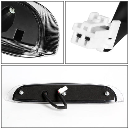 DNA Motoring Luz LED de Montaje Alto de Tercera Frenada, Negro, 3BL-FE98-LED-BK [compatible con Ford Explorer 98-01]