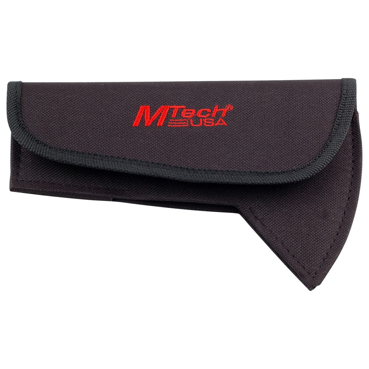 MTech USA MT-AXE8 - Hacha de Camping, Acero Inoxidable Negro, Mango Envuelto en Cable, 15 Pulgadas en Total