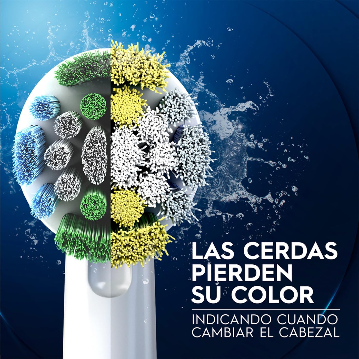 Oral-B Precision Clean, Cabezal Redondo de Repuesto para Cepillo Eléctrico, 4 Unidades