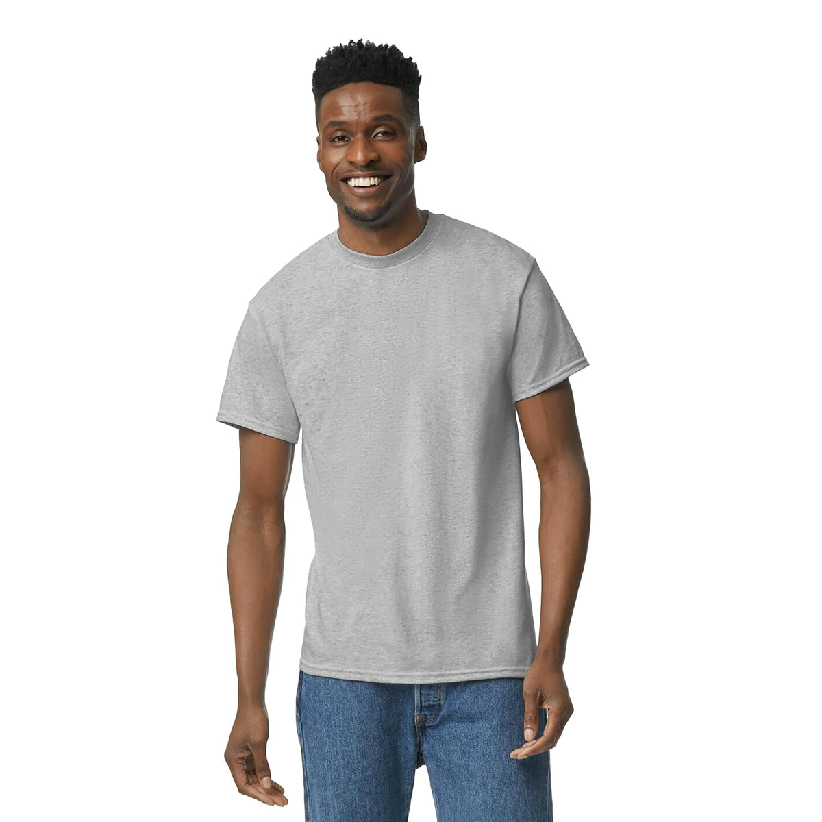 Gildan Dryblend Playera para Adultos, Paquete de 2 Camiseta para Hombre