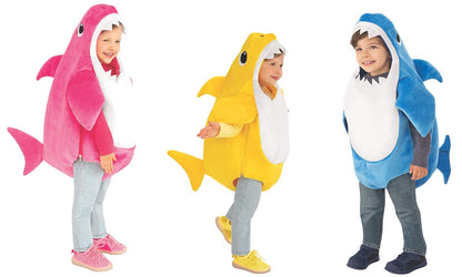Rubie'S Disfraz de tiburón para papá con Chip de Sonido para niños, como se Muestra