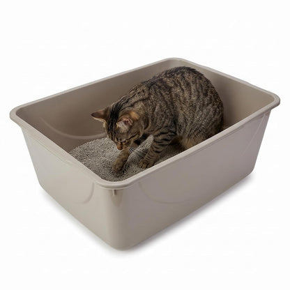 PETMATE - Cubeta de basura, azul/gris, Jumbo