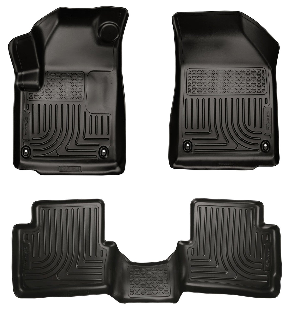 Husky Liners Weatherbeater Alfombrillas para Dodge Dart 2013-2016, Frente y 2.a Fila, Negro, 99021