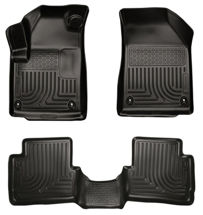Husky Liners Weatherbeater Alfombrillas para Dodge Dart 2013-2016, Frente y 2.a Fila, Negro, 99021
