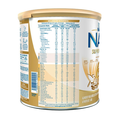 NAN 3 Supreme Pro Alimento Para Niños A Base de Leche, 1 Año, Lata 800 g