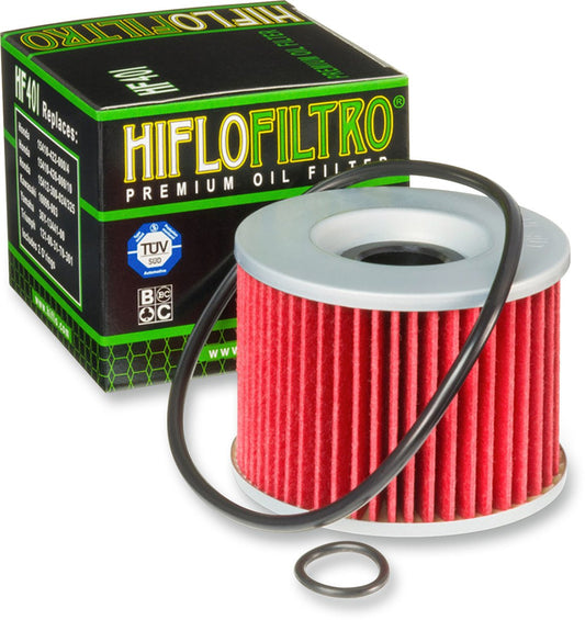 HiFloFiltro Filtro de Aceite Premium HF401, Negro, Individual