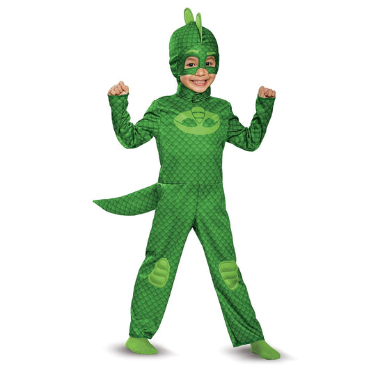 Disguise Gekko Classic bebé PJ Máscaras Disfraces, Multi Color, Medium/3T-4T