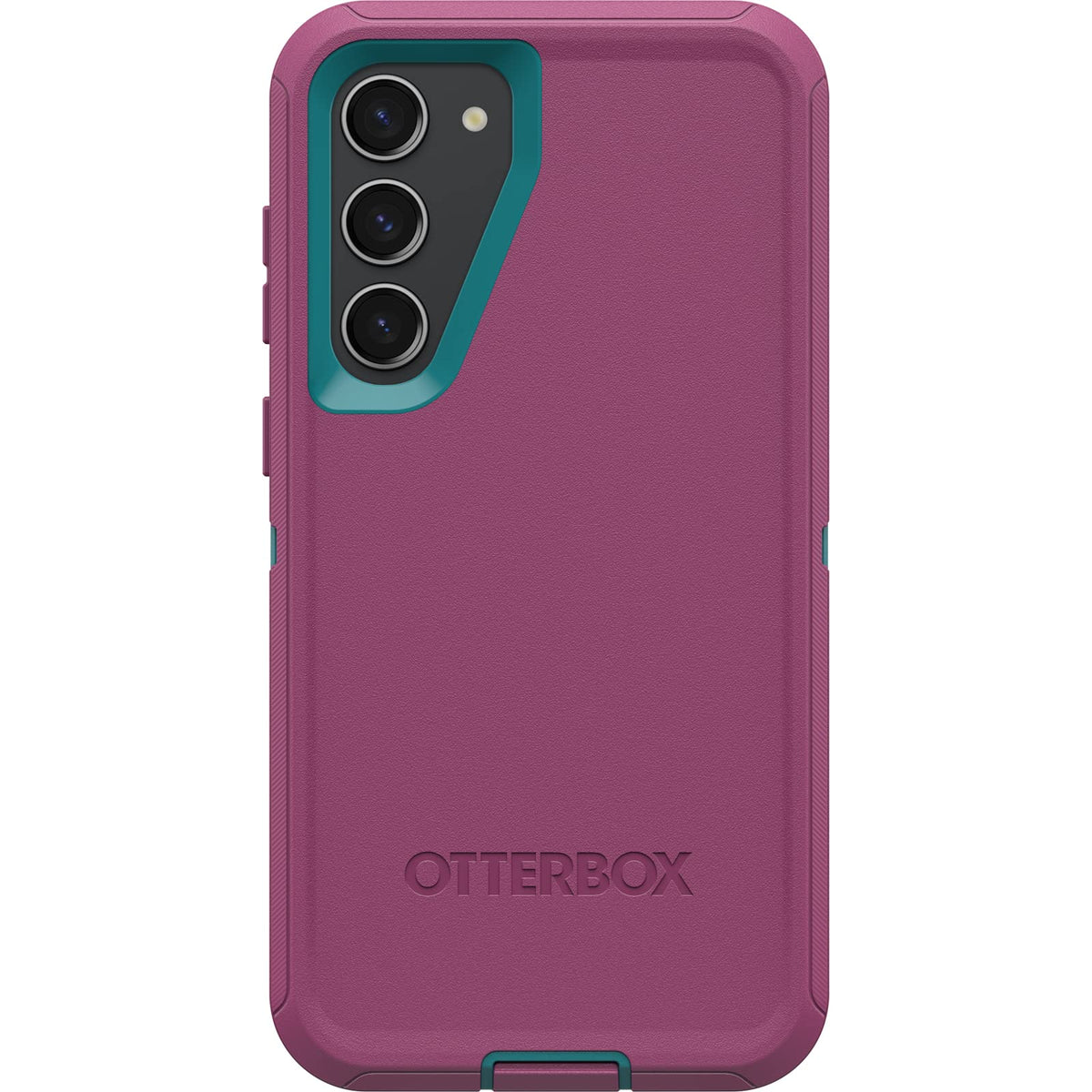 OtterBox Galaxy S23+ Bundle: Defender Series Funda sin visualización Rosa