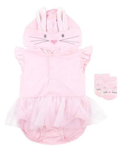Baby Creysi Vestido Coneja para Bebé Niña Algodón Hipoalergénico