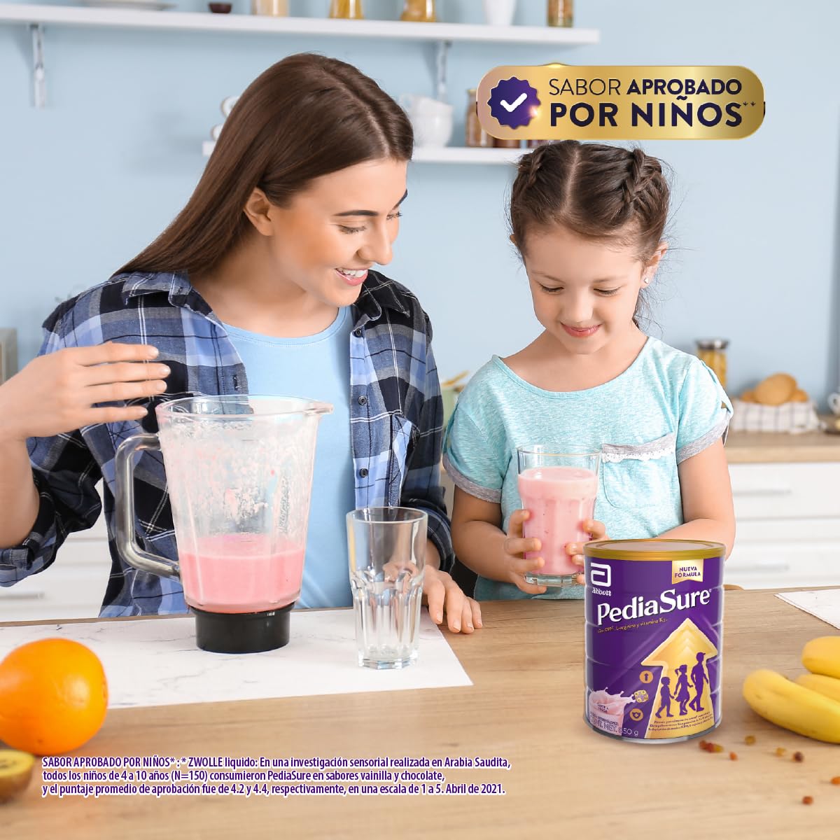 PediaSure MLI Fresa - en Polvo, 900g, Fórmula Especializada para Niños de 1 a 10 años, Nutrientes Esenciales, Prebióticos, Proteínas, Vitaminas y Minerales, Crecimiento Clínicamente Comprobado