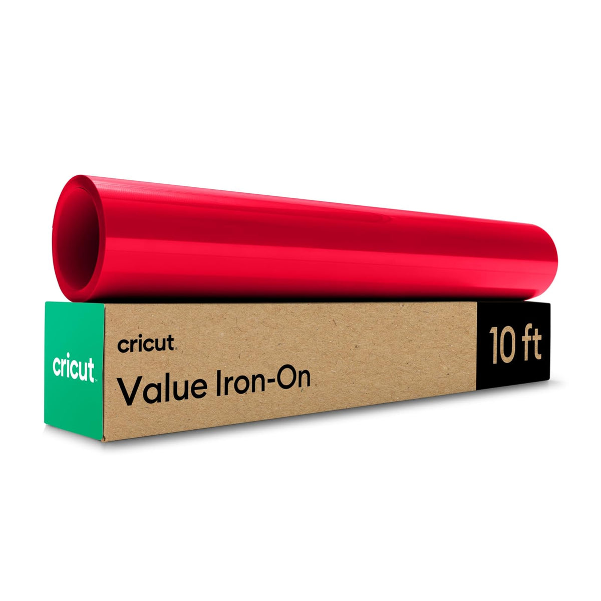 Value Iron-on - Red - 12 in x 10 ft (1) | Vinilo de transferencia de calor HTV