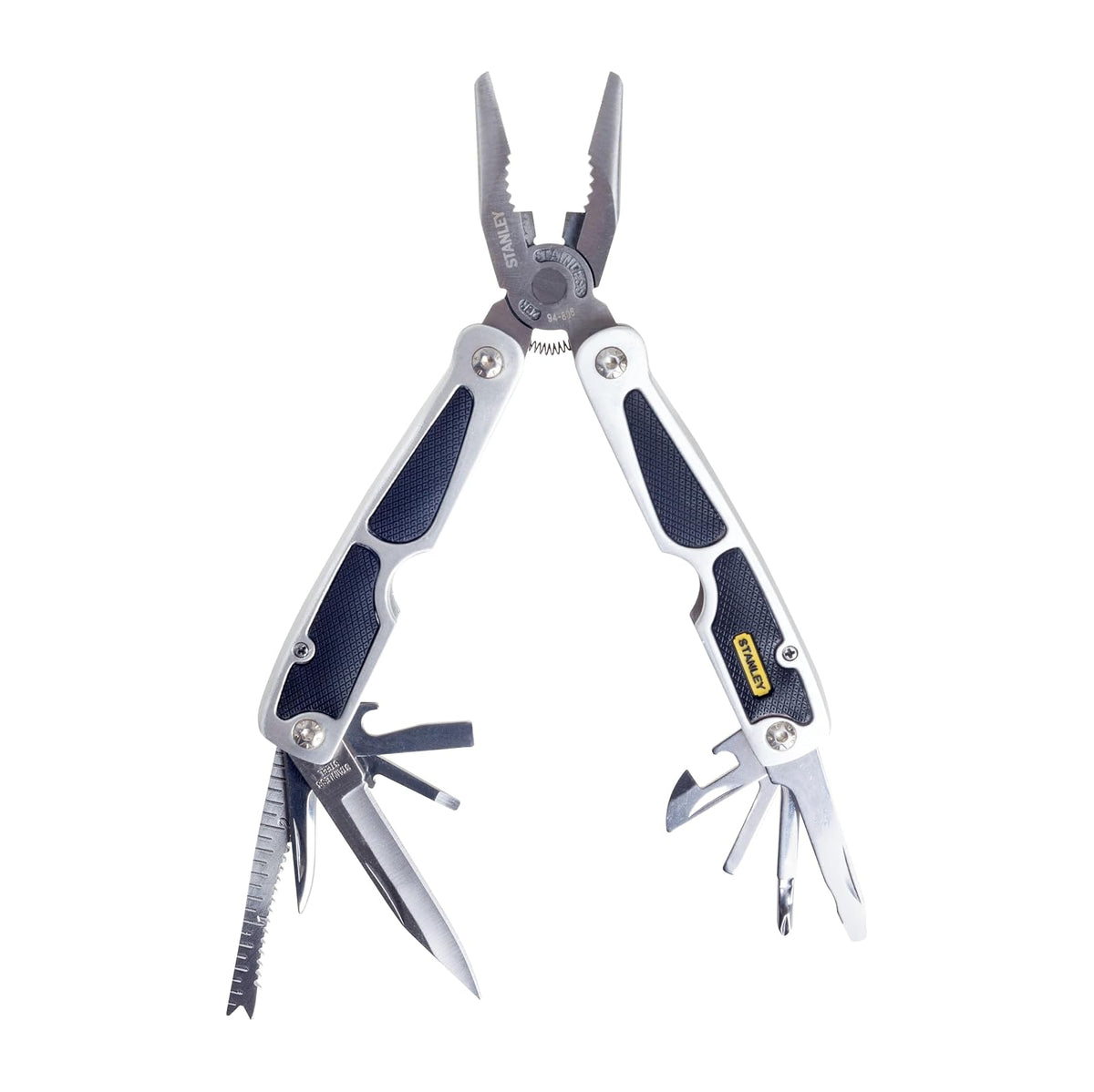 STANLEY Multiherramienta 29 en 1, 11 Puntas y Estuche, 94-806 | Multiherramienta 28 en 1, Incluye 11 Puntas de Destornillador, Estuche