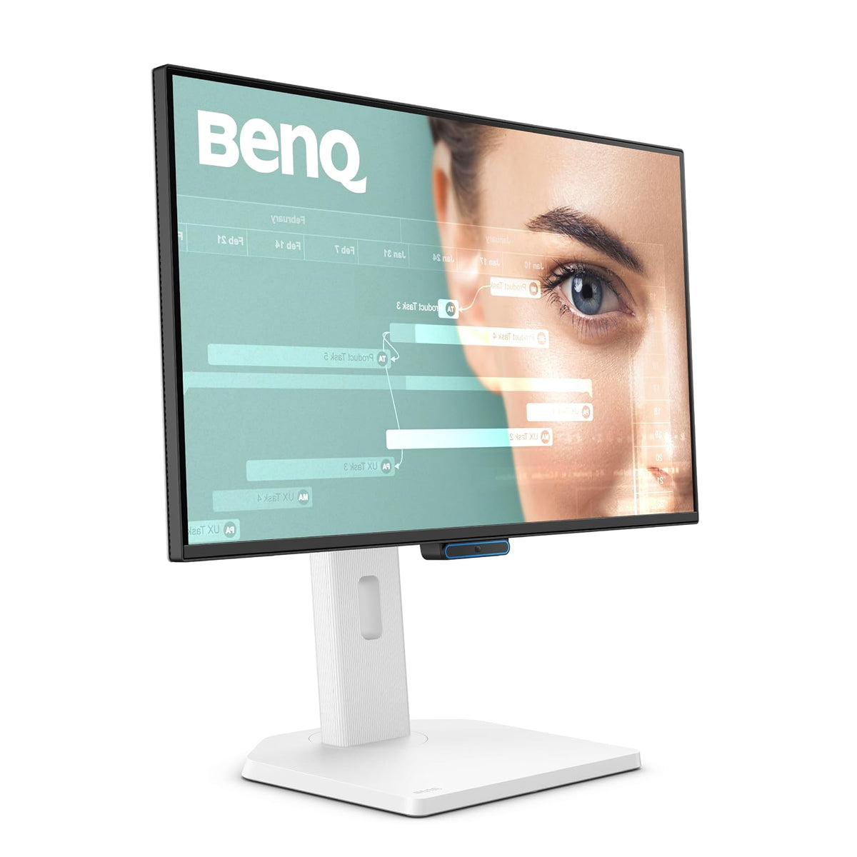 BenQ Monitor GW2490TC 23.8" 1080p FHD 144Hz IPS Eye-Care Multiuso, USB-C, Optimizador Visual, Flicker-Free, Low Blue Light, Bisel Ultrafino, Certificación TÜV, Diseño Ergonómico, Eye-CareU