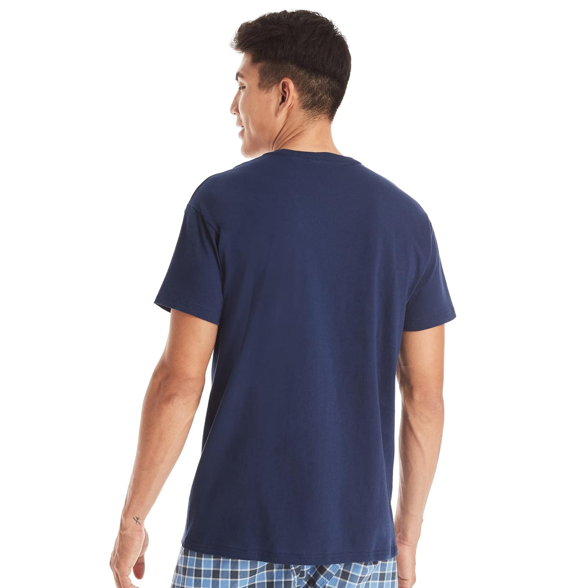 Hanes Tagless Comfortsoft - Camisetas de Cuello Redondo, 6 Unidades Ropa Interior para Hombre