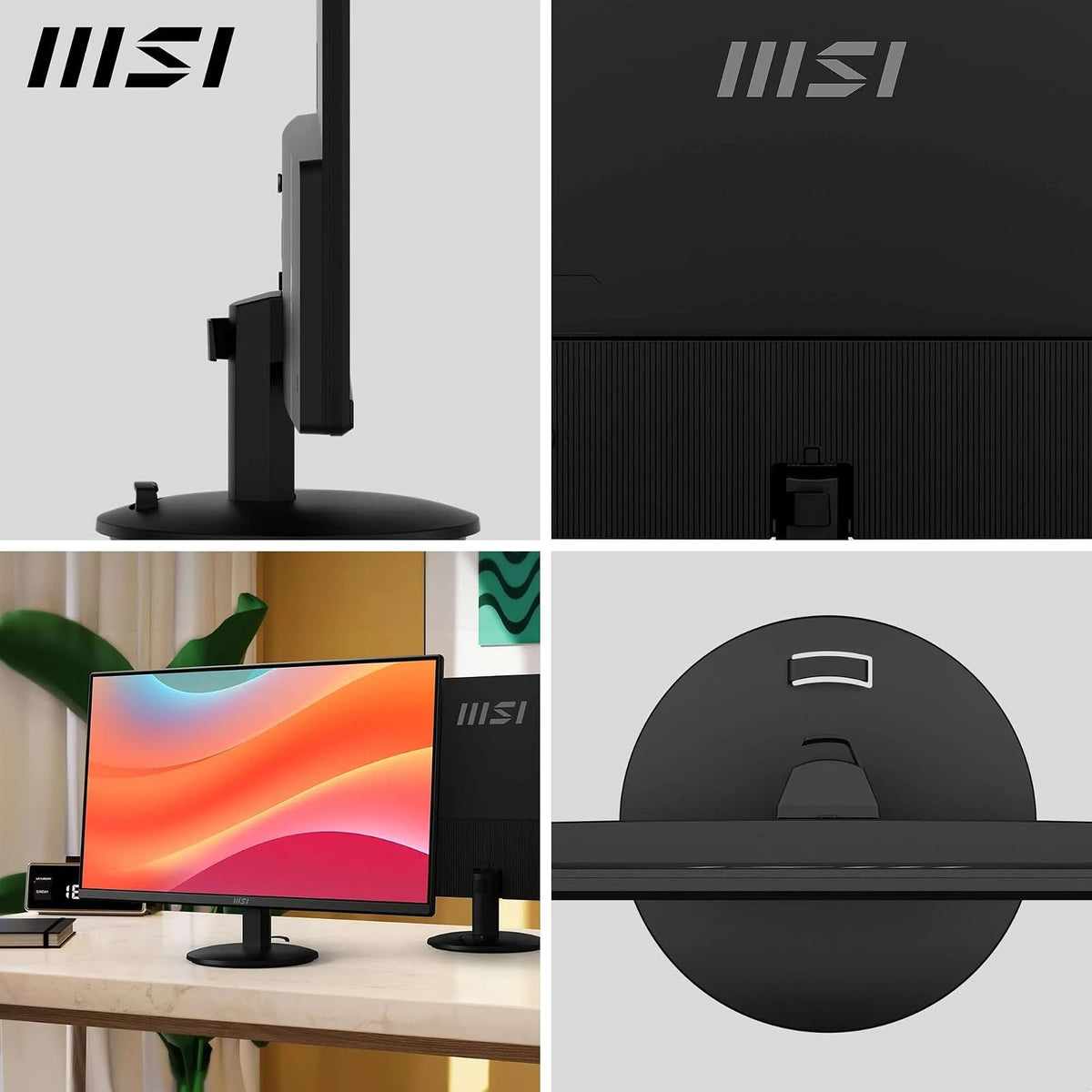 MSI Monitor Pro MP242L 24"/ IPS/ 1920 x 1080 (FHD)/ Adaptive-Sync/HDR Ready/ 100HZ/ 1ms (MPRT) / 4ms (GTG)/ NO VESA