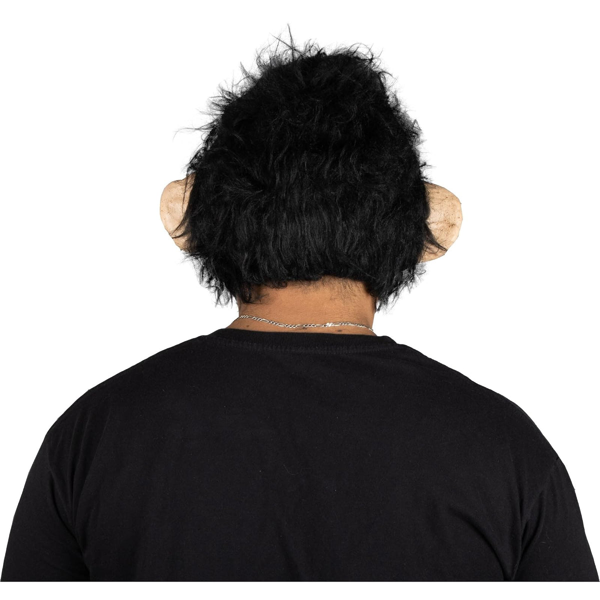 Chimp George, Máscara de Monkey Chango Gorila con Pelo, Máscaras de Animales para Disfraz de Mono, Ideal para Halloween y Fiesta de Disfraces