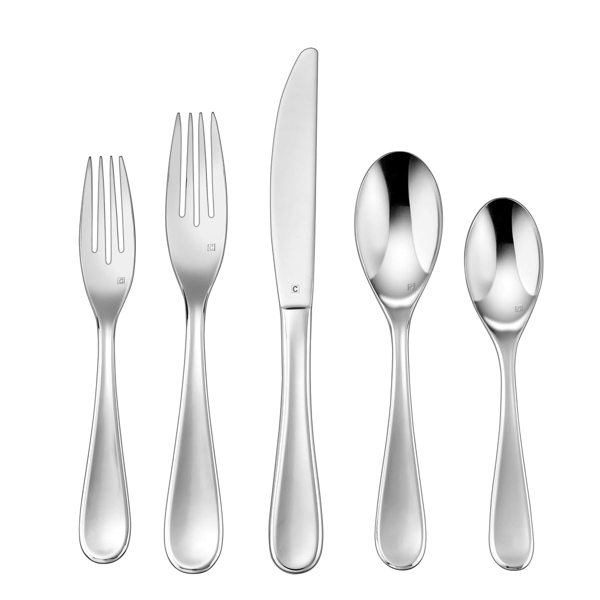 Cuisinart - Cubertería Elite Maree Collection, Plata, CFE-MA20