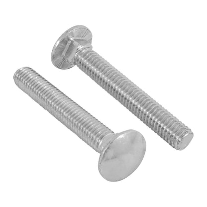 Fiero Tornillo de Carruaje Acabado Galvanizado Bolsa con 60 Piezas - 7 - 16"X 3"