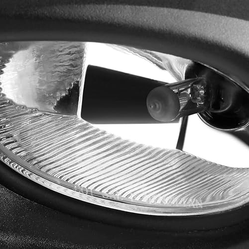 DNA Motoring Luz Antiniebla del Parachoques Delantero, Conductor y Pasajero, Cromado, FL-HA064D-CH Compatible con Honda Accord 06-07