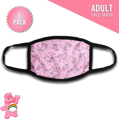 Care Bears All Over Print Gathered Mask
