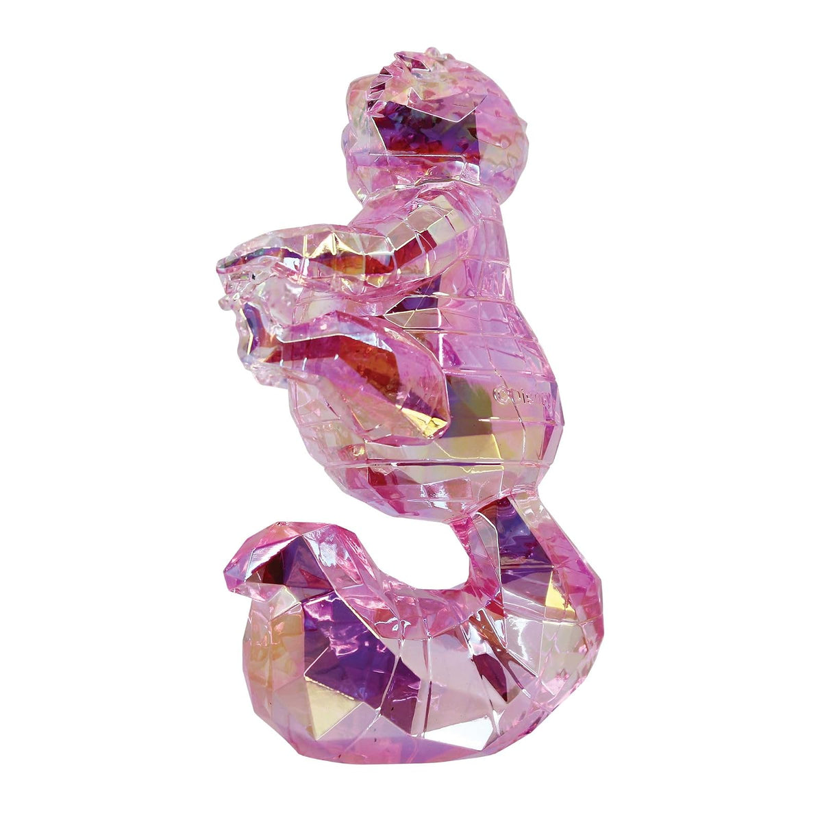 Enesco FACETS Figura de Gato de Disney Alicia en el país de Las Maravillas The Cheshire, 3.78 Pulgadas, Rosa