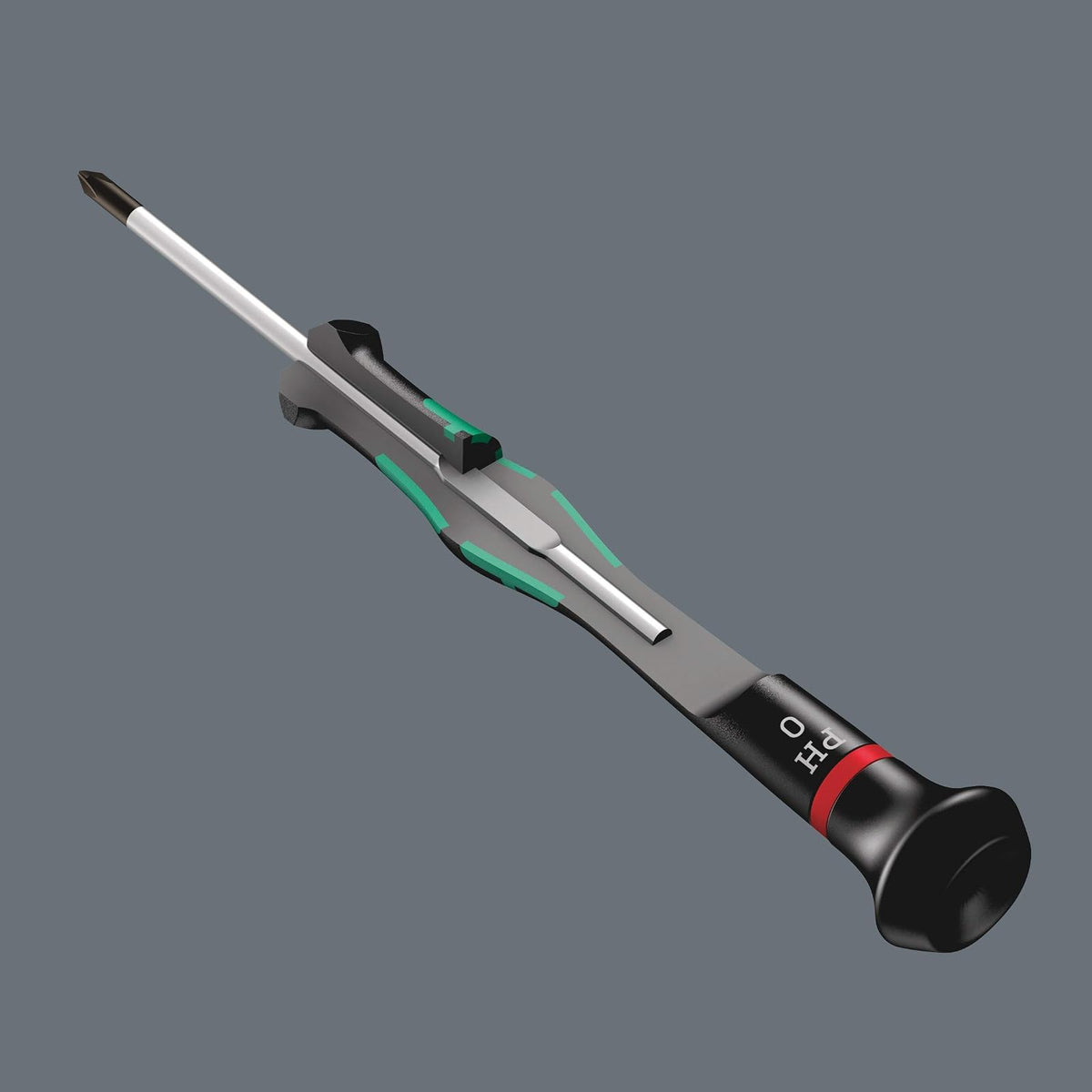 Wera 05118020001 Destornillador 2050 PH para tornillos Phillips para aplicaciones electrónicas. PH 00 mm x 60 mm