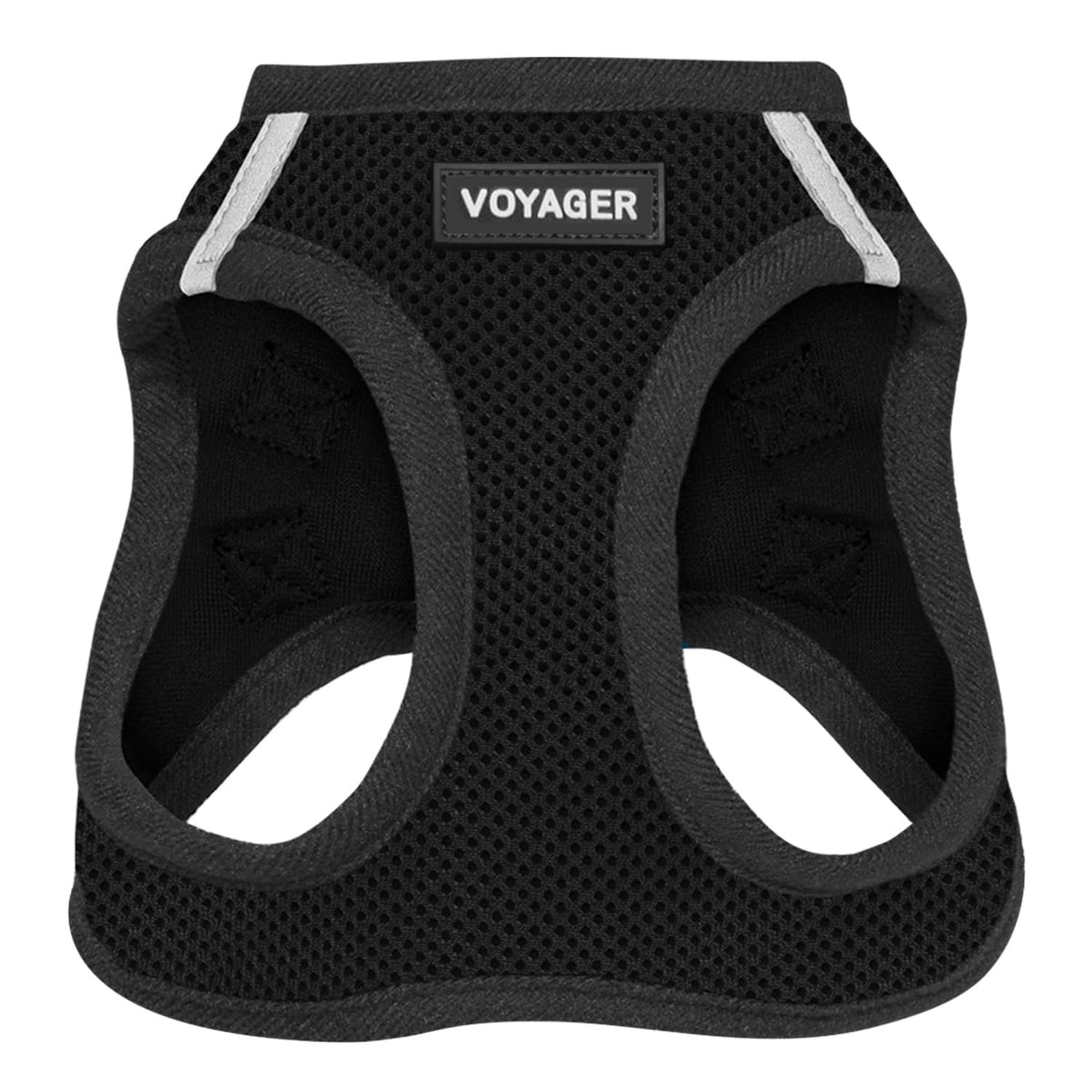 Best Pet Supplies Arnés Voyager Step-In Air para Perro, Todo Clima - Grande (Pecho: 18" - 21") - Base Negra