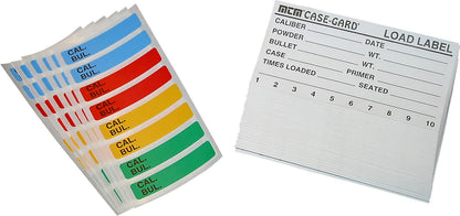 MTM LL-1 - Etiqueta de recarga universal para cajas de munición de rifle y pistola, paquete de 50
